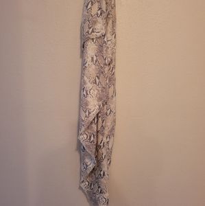 Snakeskin print INC scarf